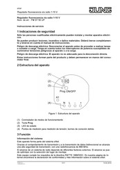 Jung FM ST 50 UP Instrucciones De Servicio