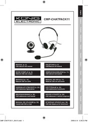 König Electronic CMP-CHATPACK11 Manual De Uso