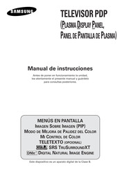 Samsung PS-50P4H1 Manual De Instrucciones