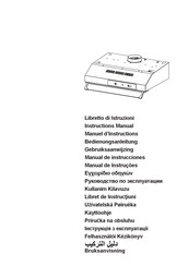 Faber VISIERE 741 600 INOX Manual De Instrucciones