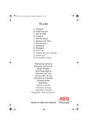 AEG Electrolux TG 240 Instrucciones De Uso