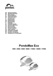 Pontec PondoMax Eco 5000 Instrucciones De Uso