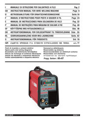 Cebora SOUND MIG 2060/MD STAR DOUBLE PULSE Manual De Instrucciones