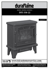 Duraflame DFI-550-22 Manual De Instrucciones