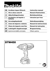 Makita DTW450RTJ Manual De Instrucciones