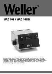 Weller WAD 101 Manual De Uso