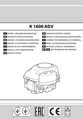 EMAK K 1600 ADV Manual De Uso