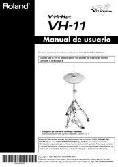 Roland V-Hi-Hat VH-11 Manual De Usuario