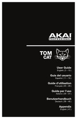 Akai Professional Tom Cat Guia Del Usuario