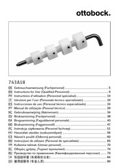 Ottobock 743A18 Instrucciones De Uso