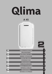 Qlima A 45 Instrucciones De Uso