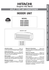 Hitachi RAD-18RPA Manual De Instrucciones