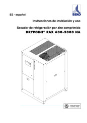 Beko RYPOINT DP RAX 1250-F NA Instrucciones De Instalacion Y Uso