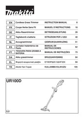 Makita UR100D Manual De Instrucciones