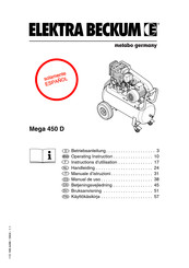 Elektra Beckum Mega 450 D Manual De Uso