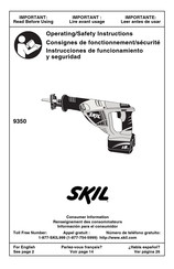 Skil 9350 Instrucciones De Funcionamiento