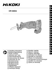 HIKOKI CR 36DA Instrucciones De Manejo