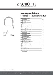 SCHÜTTE 0519 Instrucciones De Montaje