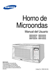 Samsung MW5592S Manual Del Usuario