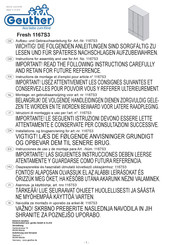 Geuther Fresh 1167S3 Instrucciones De Uso