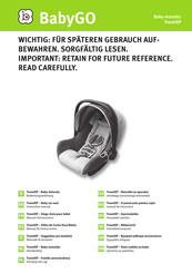 BabyGo TravelXP Manual De Instrucciones