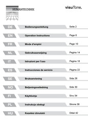 HumanTechnik visuTone Instrucciones De Servicio