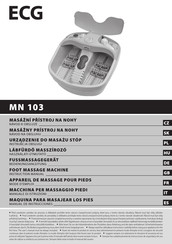 ECG MN 103 Manual De Instrucciones