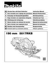 Makita 5017RKB Manual De Instrucciones