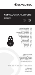 SKYLOTEC PULLEYS Instrucciones De Uso