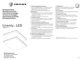 Trilux Liventy FLAT 625 OT LED Instrucciones De Montaje