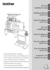 Brother KIT CW Guia De Instalacion