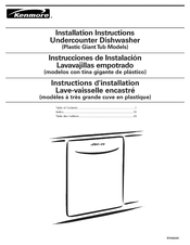 Kenmore 66513463K900 Instrucciones De Instalación