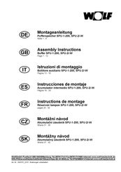 Wolf SPU-2 Serie Instrucciones De Montaje