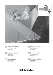 Bohle 719.0 Instrucciones De Uso