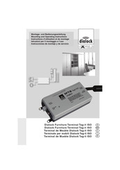 hafele Dialock DFT/B Tag-it ISO Instrucciones De Montaje Y De Servicio