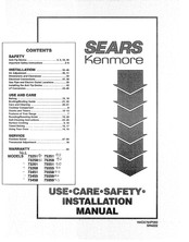 Sears Kenmore 3627535890 Manual De Uso