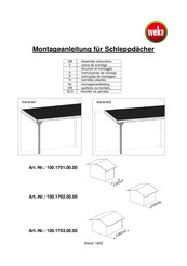 Weka 100.1703.00.00 Instrucciones De Montaje