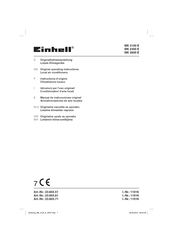 EINHELL MK 2300 E Manual De Instrucciones