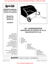 SpeedEPart Agri-Fab 45-03371 Manual Del Usuario