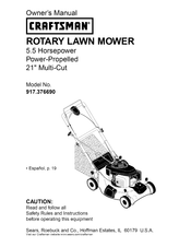 Sears CRAFTSMAN 917.376690 Manual Del Propietário