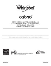 Whirlpool CABRIO 7MWTW8800 Guía De Uso