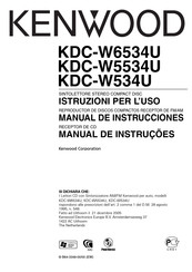 Kenwood KDC-W6534U Manual De Instrucciones