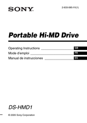 Sony DS-HMD1 Manual De Instrucciones