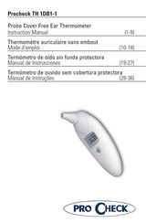 Procheck TH 1DB1-1 Manual De Instrucciones