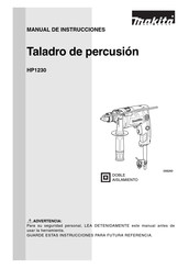 Makita HP1230 Manual De Instrucciones