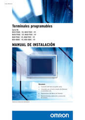 Omron NS5-SQ01-V1 Serie Manual De Instalación