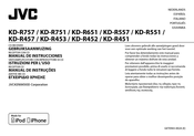 JVC KD-R757 Manual De Instrucciones