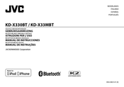 JVC KD-X33MBT Manual De Instrucciones