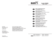 Bury technologies Comfort VISION 9010 Instrucciones De Montaje