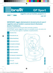 Brevi GP Sport Instrucciones De Uso